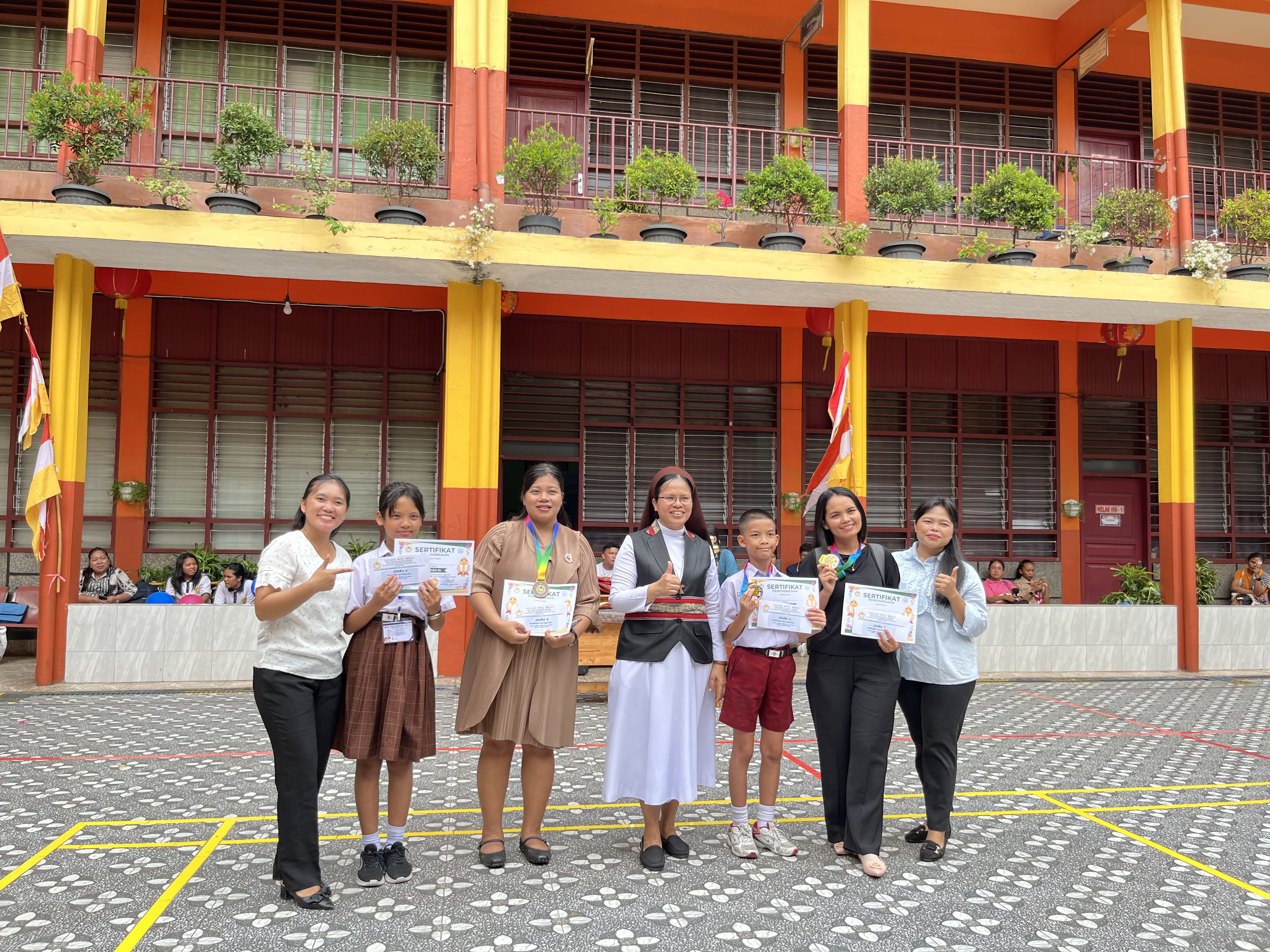 SMP Swasta Santa Maria Medan Gelar Lomba Olimpiade Matematika Tingkat SD se-Kota Medan