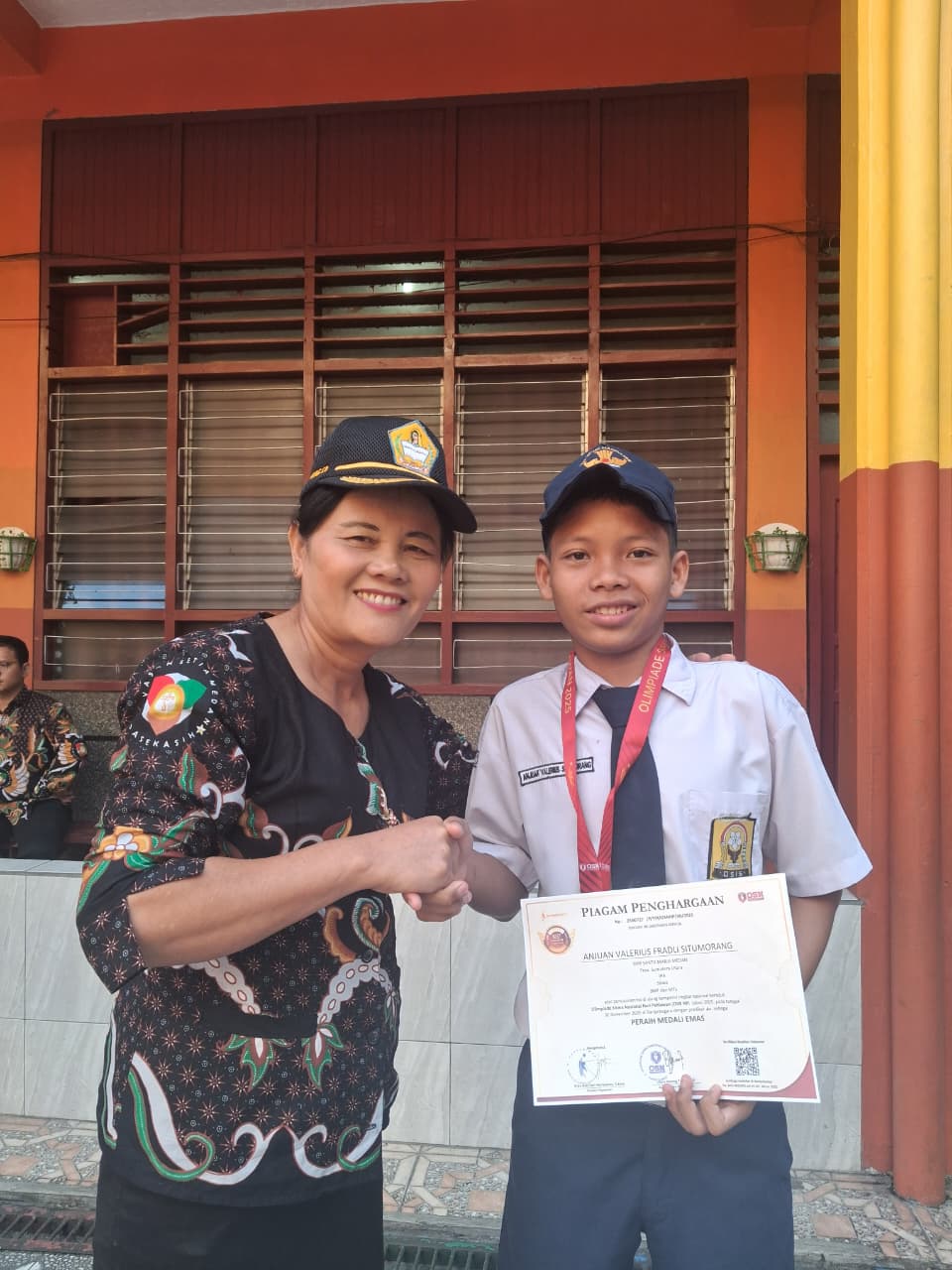 Siswa SMP Swasta Santa Maria Medan Raih Juara pada Olimpiade YAPRESINDO